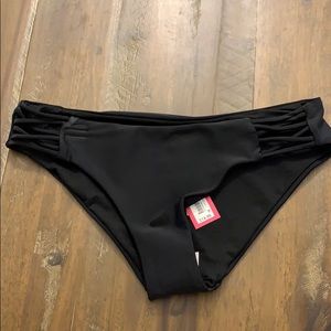Black bikini bottom